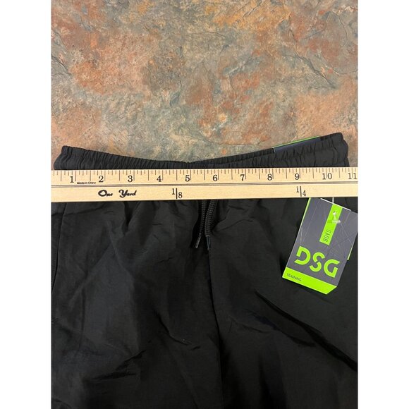 DSG Boys X Small Woven Train Shorts - Athletic Fit With Elastic Waist - Pure Bla - Picture 4 of 9
